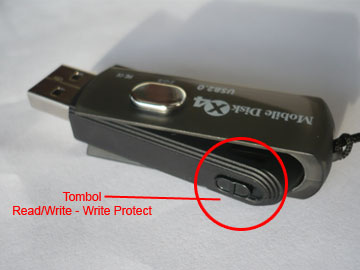 flashdisk write protect